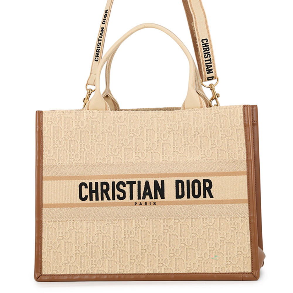 ディオール トートバッグ ブックトート ミディアム キャンバス M1324CZCC Christian Dior 2way 【安心保証】 【中古】 クリスチャン・ディオール バッグ レディース Christian Dior BAG｜ブランド腕時計専門店タイムゾーン
