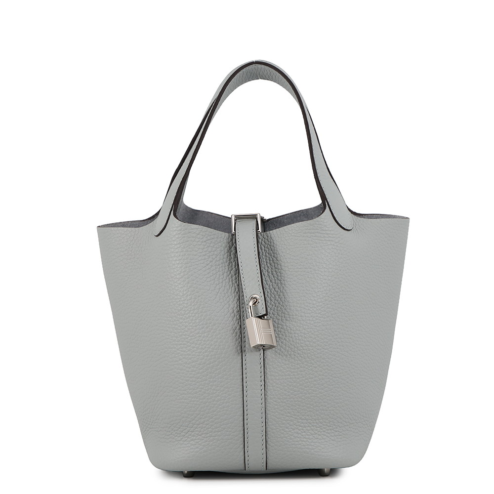 エルメス ハンドバッグ ピコタンロックPM ブルーグラシエ/シルバー金具 トリヨンクレマンス K刻印 HERMES トートバッグ エルメス ピコタンロック ピコタン エルメス バッグ エルメス レディース HERMES Picotin Lock HERMES BAG｜ブランド腕時計専門店タイムゾーン