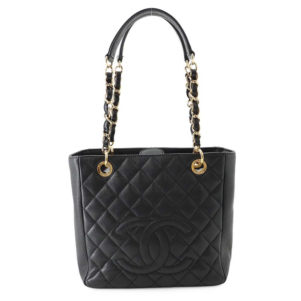 シャネル トートバッグ マトラッセ ココマーク PST A50994 CHANEL 黒 【安心保証】 【中古】 シャネル バッグ レディース CHANEL BAG｜ブランド腕時計専門店タイムゾーン