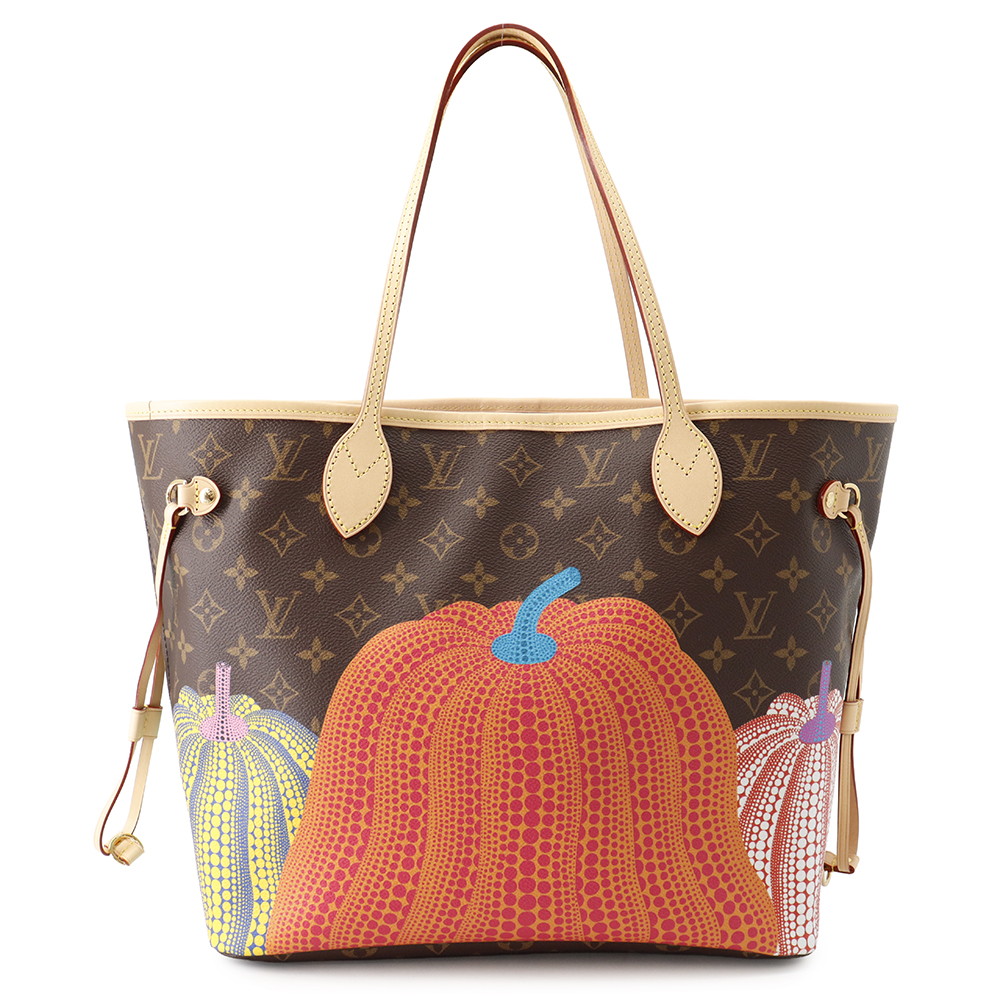 ルイヴィトン トートバッグ モノグラム・パンプキン LV&times;YK ネヴァーフル MM ポーチ付き M46468 草間彌生 コラボ ルイ・ヴィトン モノグラム ルイ ヴィトン バッグ レディース LOUIS VUITTON BAG｜ブランド腕時計専門店タイムゾーン