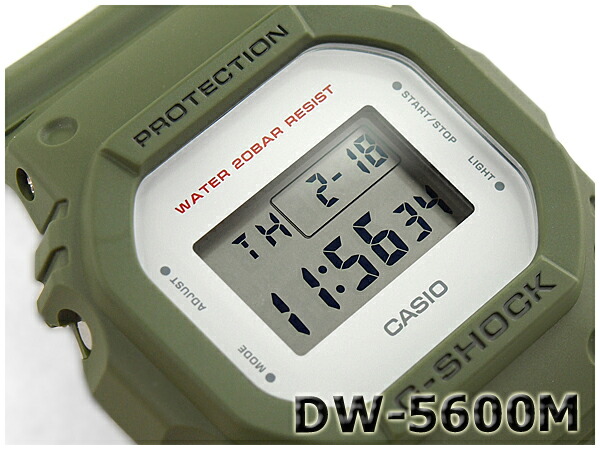 casio dw 5600 green