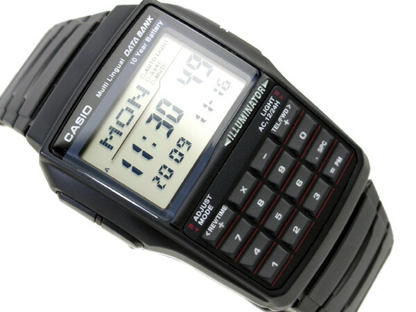 casio databank black