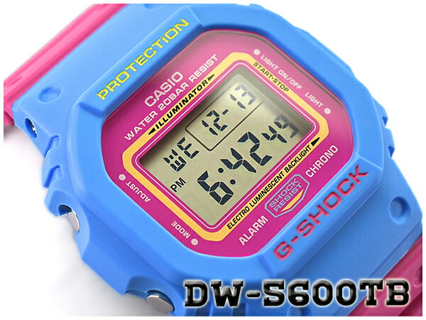 g shock pink blue