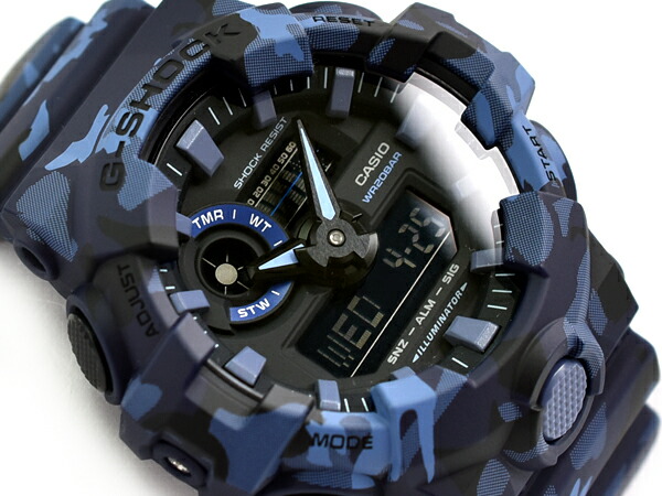 g shock military blue