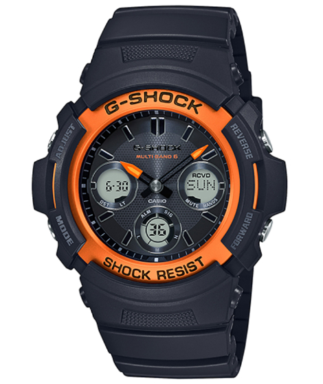 ソーラー電波】カシオ G-SHOCK AWG-M100SF ファイアパッケージ+