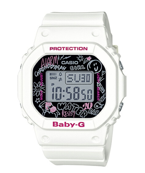 最高の Baby G ベビーg ベビージー Graffiti Face グラフィティフェイス カシオ Casio デジタル 腕時計 ホワイト ブラック Bgd 560sk 7 逆輸入海外モデル 最も優遇 Www Rural Heritage Com