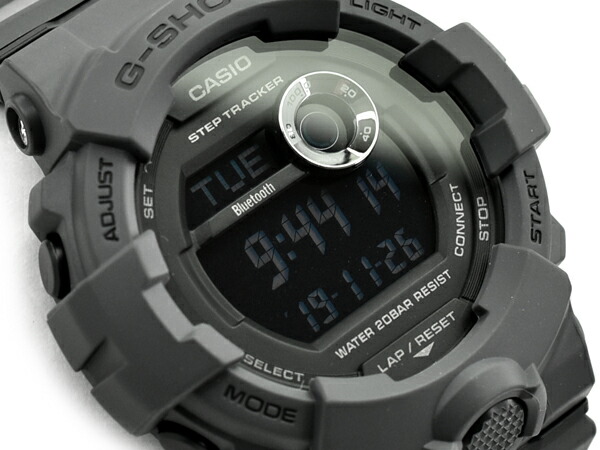 【6/10押さえる★抽せんで2人に1人最大限度300%尖んがりうしろ側★要エントリー】G-SHOCK Gぼうぜん自失 ジーショック G-SQUAD ジースクワッド カシオ CASIO 可動性繋がり デジタル ウオッチ 薄墨色 黒いこと GBD-800UC-8DR GBD-800UC-8 外国で模範例 逆インポート