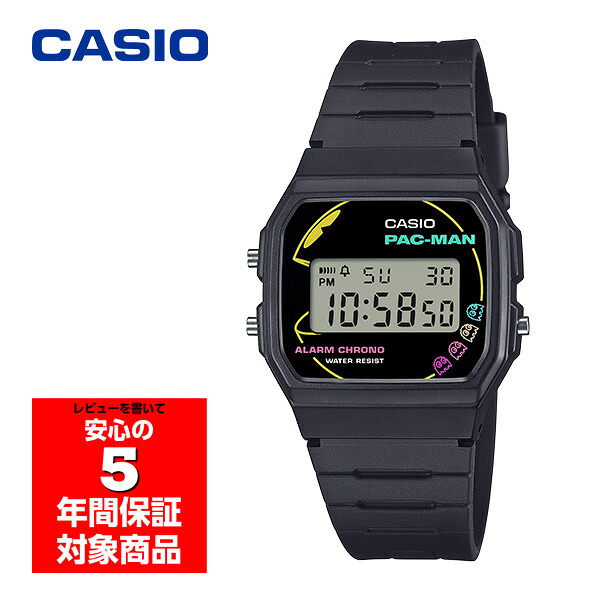 【4/4～4/10 10％OFFクーポン配布中】CASIO F-91WPC-1A 腕時計 レディース メンズ ユニセックス デジタル パックマンコラボ 限定モデル カシオ チプカシ 逆輸入海外モデル