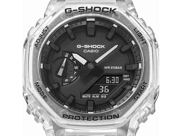 G-SHOCK - 【新品未使用】GA-2100SKE-7AJFカシオーク スケルトンの+