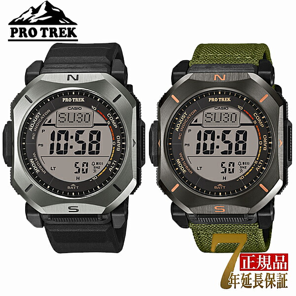 【10％引き換え証散り散り中 6/4～6/11】CASIO PRO TREK メンズ ウオッチ 手ごわいソーラー 山登り スマホ聯絡 国内ひな形 黒いことしろがね色×黒いこと 黒いこと×カーキ緑であること PRW-69Y-1JF PRW-69YB-3JF