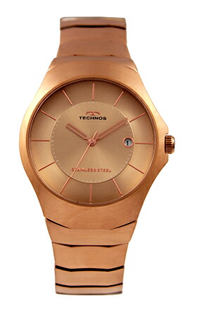 可愛らしいテクノスの腕時計♪ 新品・未使用】 TECHNOS テクノス デイデイト ウオッチ T4299SZ