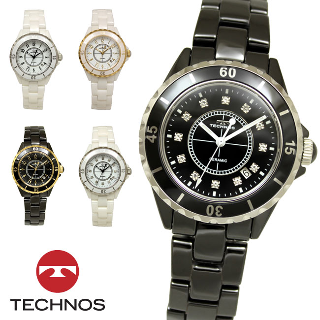TECHNOS（時計） テクノス T9B86 タングステン＆ステンレス 三針