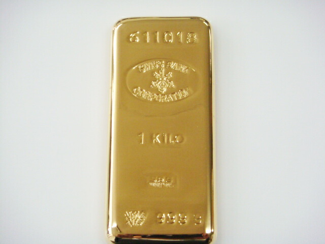 楽天市場 アルファーミラージュ 金1kgインゴット レプリカ 時計部品と工具の専門店