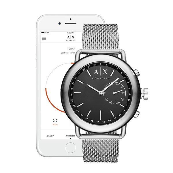 hybrid smartwatch armani exchange
