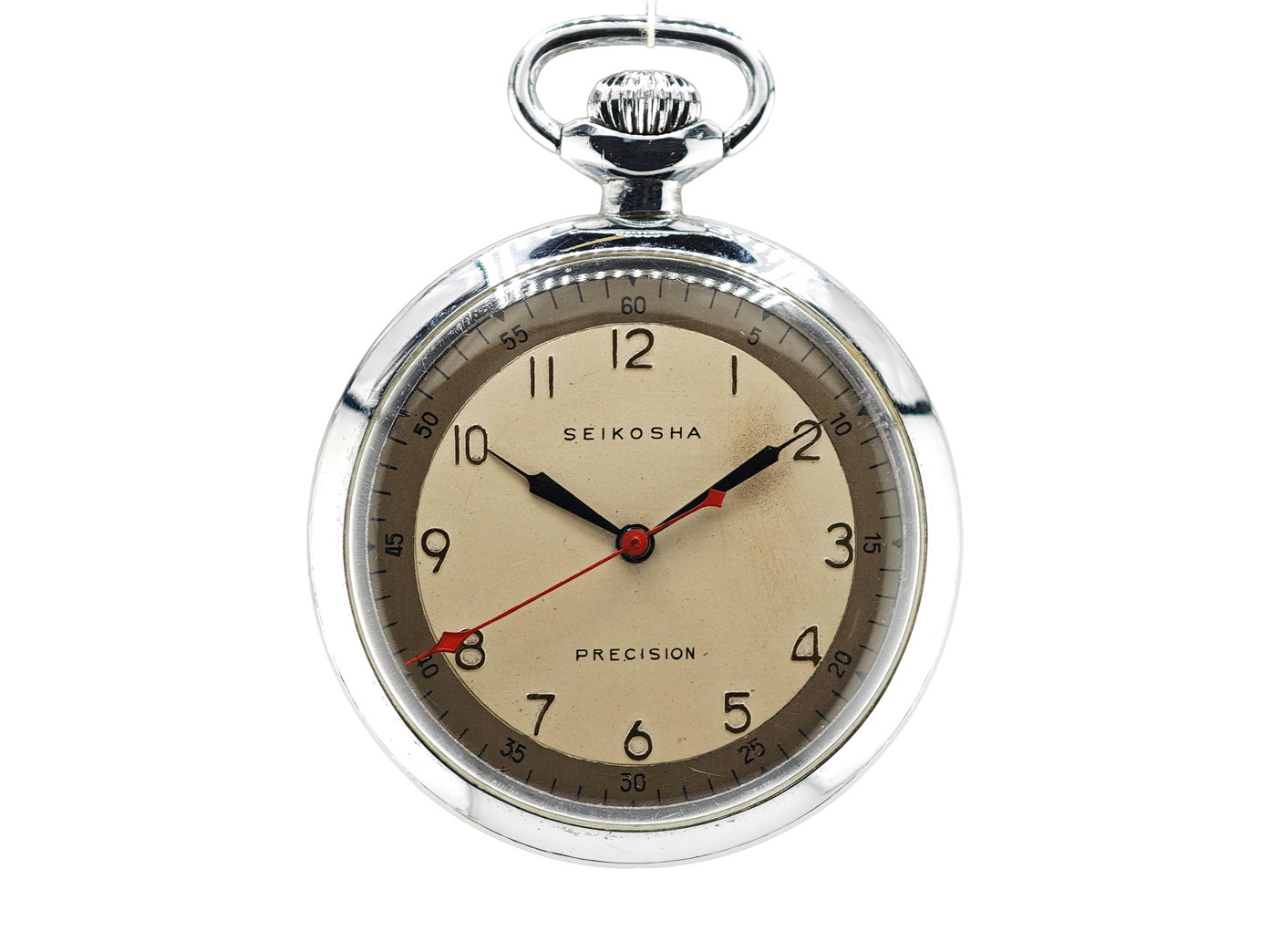 精工舎（現セイコー） 19型 中三針袂時計 プレシジョン / SEIKO Pocket watch