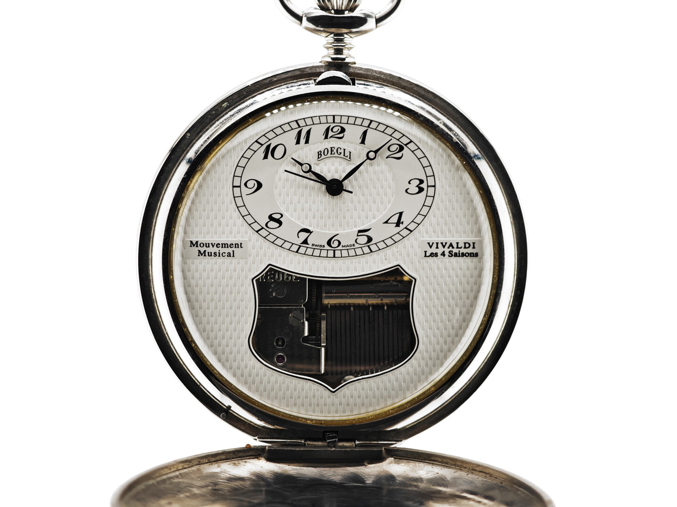 ボーグリ オルゴール懐中時計 Ref.BG-M40A / BOEGLI VIVALDI Musical Pocket Watche|WatchTender