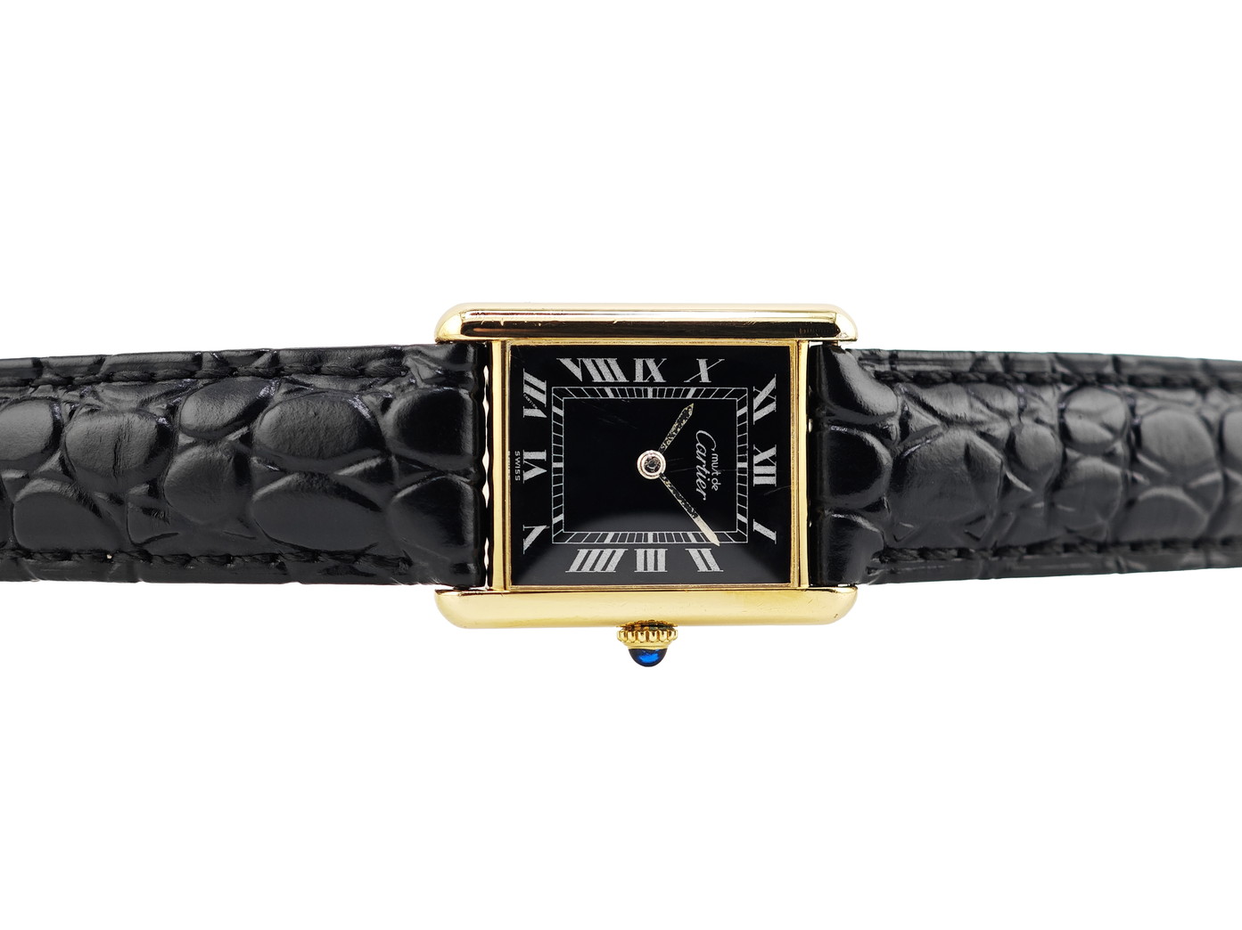 カルティエ 帆柱貯蔵タンク LM 手一巻き キロカロリー.78-1 / CARTIER TANK LM size MECHANICAL 1970\u0027s 腕時計-メンズ腕時計