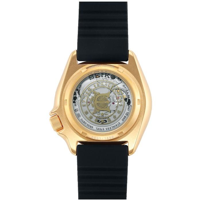 セイコー Seiko Seiko 5 Sports Sbsa104 Evisen Skateboards 限定品 メカニカル 自動巻 手巻つき 4r36 牛皮革 カーフ 腕時計 メンズ Painfreepainrelief Com