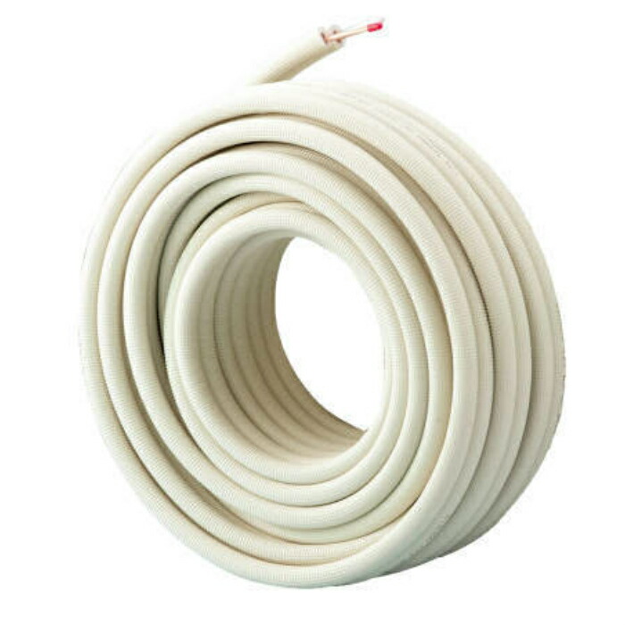 2セット　ペアコイル2分3分　 20m KM-2320 楽天市場】2分3分 20m巻 ペアコイル エアコン用被覆銅管 因幡