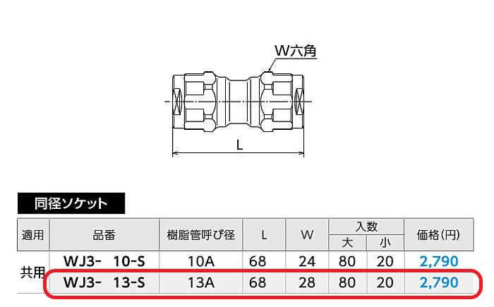 素敵な ONDA WJ3型16A×13Aｿｹｯﾄ PB用 :WJ3C-1613-S∴∴ copycatguate.com