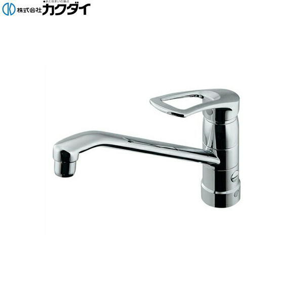 117-061K カクダイ KAKUDAI シングルレバー混合栓 寒冷地仕様 分水孔つき 送料無料|ハイカラン屋