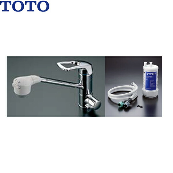 TOTO TK301C 浄水器・水栓セット　新品 Amazon | ○[TK301C]TOTO 浄水器専用自在水栓(ビルトイン形