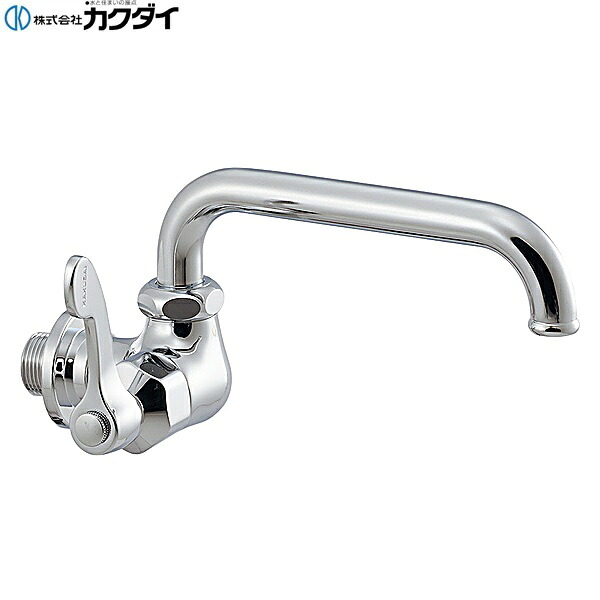 724-507-20QR カクダイ KAKUDAI 厨房用左ハンドル横形自在水栓 送料無料｜ハイカラン屋