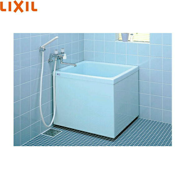 PB-762コマーシャル/410 リクシル LIXIL/INAX ポリーナ風呂桶 FRP製・760大きさ 巻フタ付 三方全前垂れ 貨物輸送無料