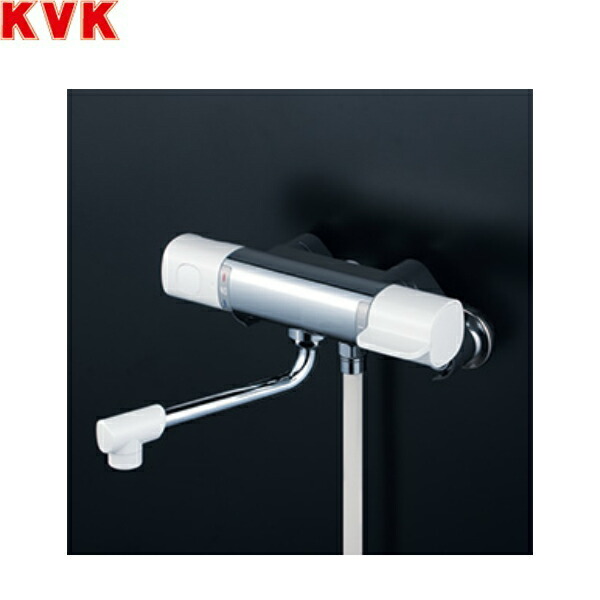 FTB100KWPFR3 KVKサーモスタット式シャワー 300粍導管付 ワンストップシャワーヘッド付 冷ややかさ地遣りかた 貨物輸送無料