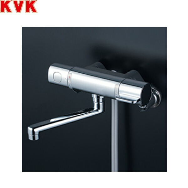 FTB100KWFT KVKサーモスタット式シャワー 170粍導管付 メッキワイドシャワー付 原則として地遣りかた 貨物輸送無料