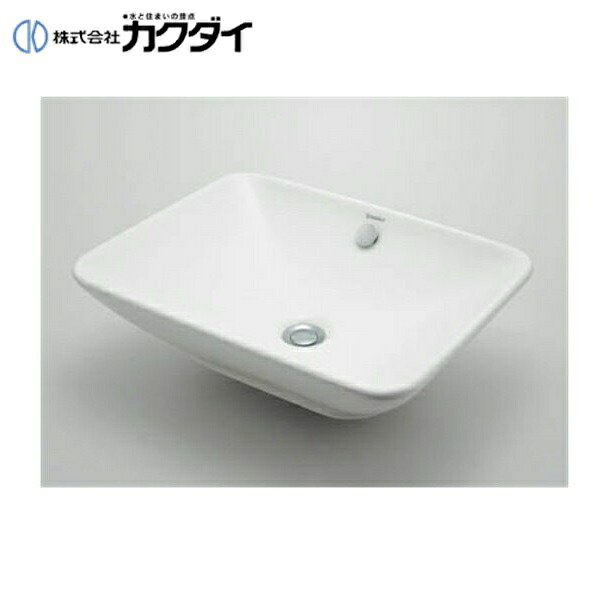 カクダイ KAKUDAI 角型洗面器#DU-0334520000 送料無料