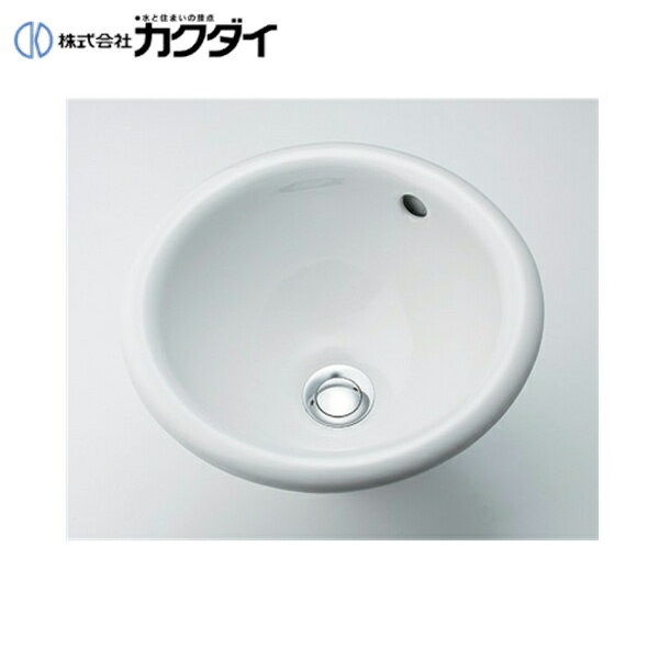 カクダイ KAKUDAI 丸型手洗器#DU-0473340031 送料無料