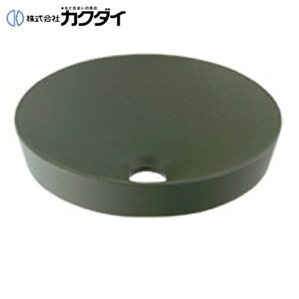 カクダイ KAKUDAI 丸型手洗器493-012-YG(松葉) 送料無料|ハイカラン屋