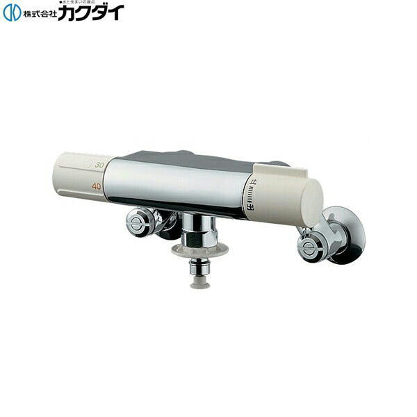 カクダイ KAKUDAI 洗濯機用水栓 ドラム式用 洗濯機用サーモスタット混合栓177-002K 寒冷地仕様 送料無料｜ハイカラン屋