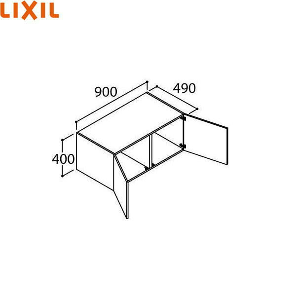 ARU-905C リクシル LIXIL/INAX PIARAピアラ アッパーキャビネット 間口900mm スタンダード