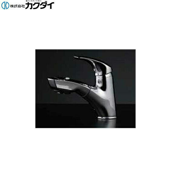 楽天市場】水栓金具 カクダイ 184-002 シングルレバー引出し混合栓