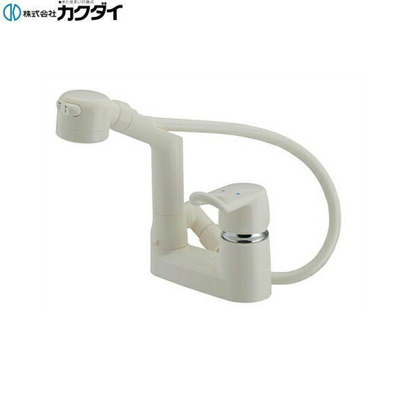 185-518K カクダイ KAKUDAI シングルレバー混合栓(シャワーつき) 寒冷地仕様 送料無料｜ハイカラン屋