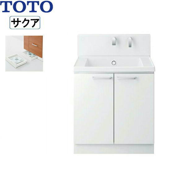 LDSWB060BAJEN1A TOTO SAKUAサクア 洗面化粧台のみ 間口600 体重計収納 ホワイト 送料無料