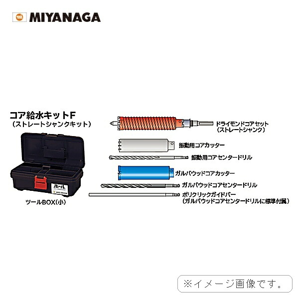 F32 ミヤナガ MIYANAGA 中核グループ水一揃いの道具F32 貨物輸送無料
