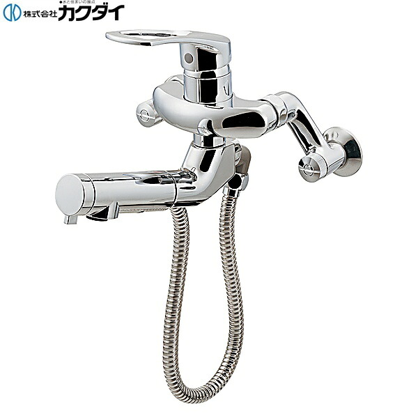 192-146 カクダイ KAKUDAI シングルレバー混合栓 シャワーつき 送料無料｜ハイカラン屋