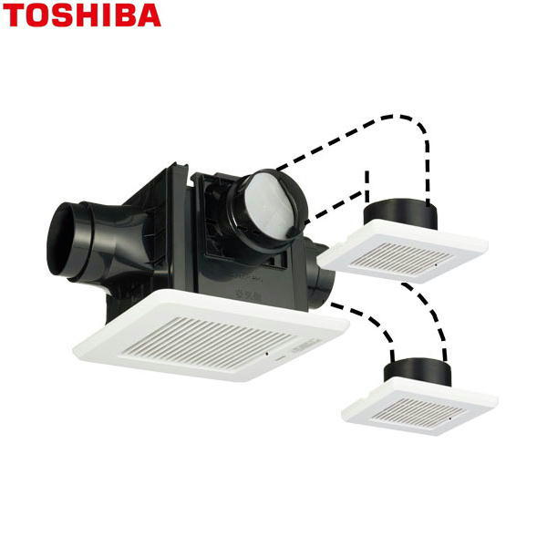 DVP-T14CLDPT 東芝 TOSHIBA ダクト用換気扇スタンダード格子タイプ低騒音ダクト用 送料無料
