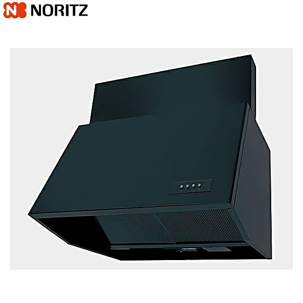 NFG6B06BA ノーリツ レンジフード ブーツ型 シロッコファン 60cmタイプ ブラック 前幕板200mm 送料無料