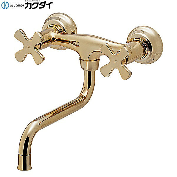 128-116-AG カクダイ KAKUDAI 2ハンドル混合栓 送料無料｜ハイカラン屋