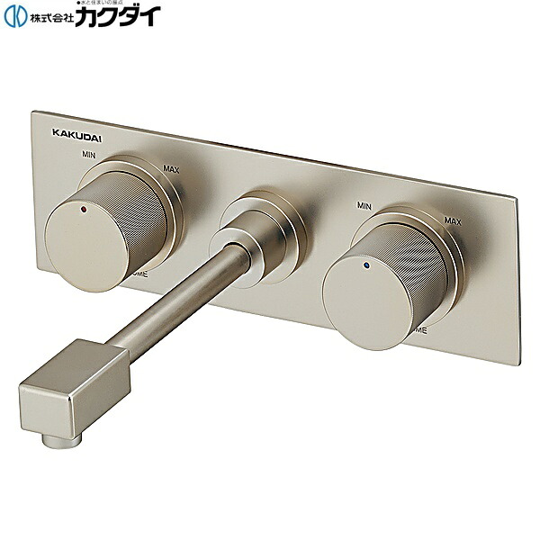 129-100B-MN カクダイ KAKUDAI 壁ユニット混合栓 ロング 送料無料｜ハイカラン屋