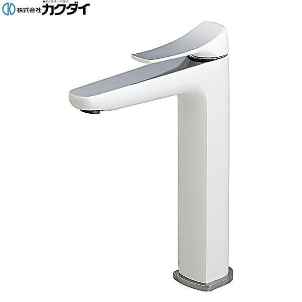 183-106B-W カクダイ KAKUDAI シングルレバー混合栓 トール 送料無料|ハイカラン屋