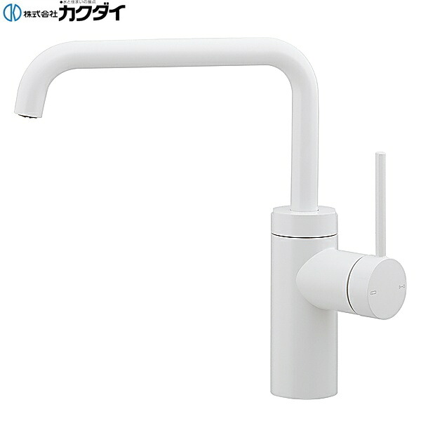 183-301-W カクダイ KAKUDAI シングルレバー混合栓 送料無料|ハイカラン屋
