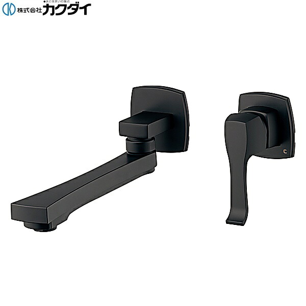 193-003-MD カクダイ KAKUDAI 壁付シングルレバー混合栓 送料無料｜ハイカラン屋 35,314円