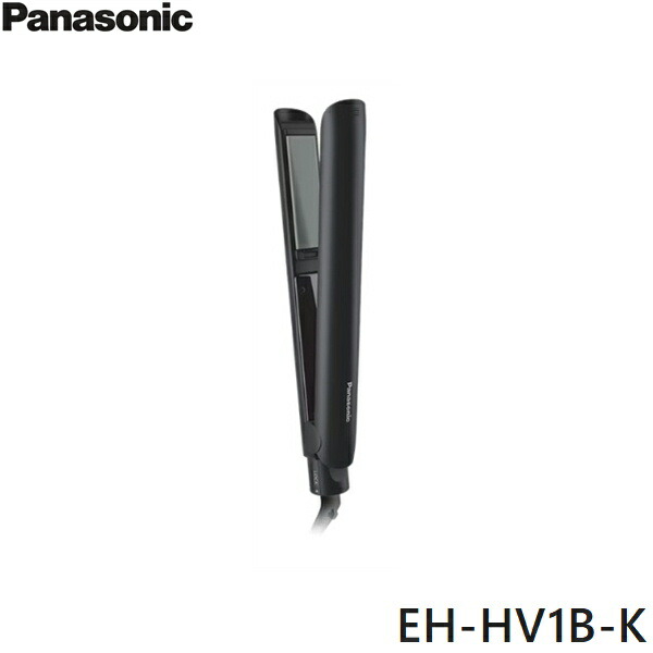 EH-HV1B-K パナソニック Panasonic コンパクトストレートアイロン ブラック 送料無料