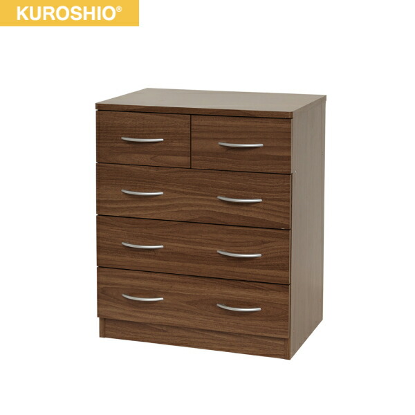 66653 クロシオ KUROSHIO ブルームチェスト ウォールナット 送料無料