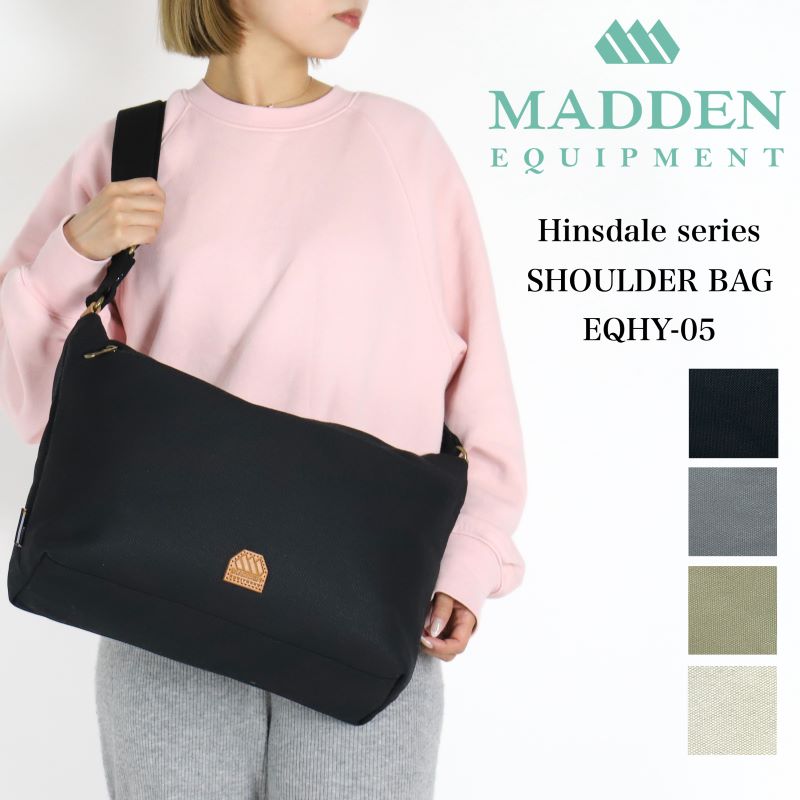 メデンイクイップメント ショルダーバッグ MADDEN EQUIPMENT メンズ レディース 心地よい オシャレ かっこいい ブランド名 大静電容量 軽さ 曲がったがけ 曲がった掛け 成人男性 亭主もち 男女兼用 通い 通学 差し上げ物 差し上げ物 A4 一般受け 20代 30代 40代 50代 60代 EQHY-05